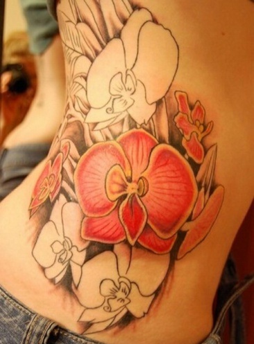 9 Beautiful Orchid Tattoo Designs and Ideas | I Fashion Styles