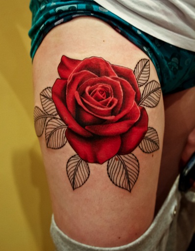 Top 9 Charming Tribal Rose Tattoo Designs | I Fashion Styles