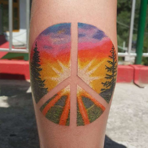 15 Best Peace Tattoo Designs to Enhance Your Beauty