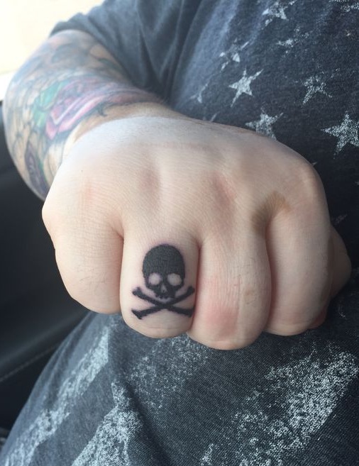 10+ Terrible Crossbones Tattoo Designs and Ideas