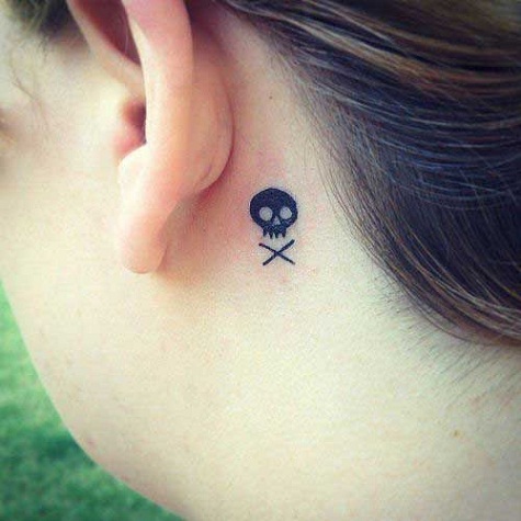 10+ Terrible Crossbones Tattoo Designs and Ideas