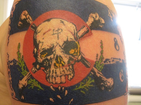 10+ Terrible Crossbones Tattoo Designs and Ideas