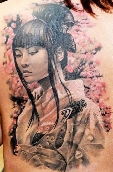 15 Best Geisha Tattoo Designs With Images | I Fashion Styles