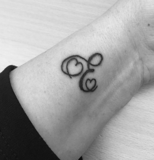 16 Unique E Letter Tattoo Designs With Images | I Fashion Styles