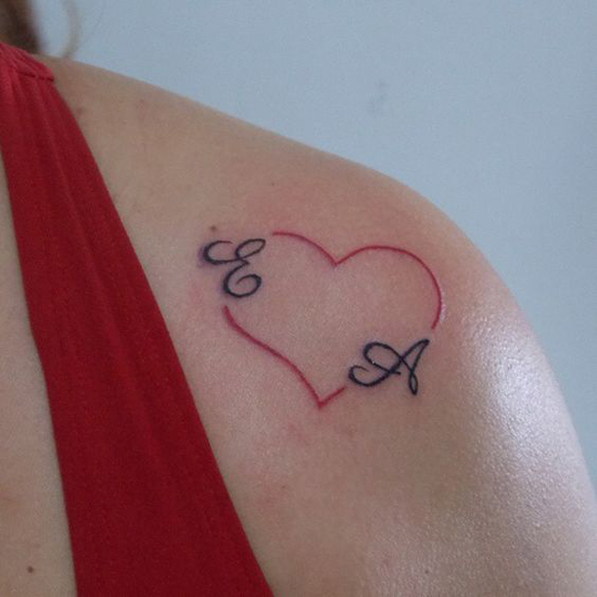 16 Unique E Letter Tattoo Designs With Images | I Fashion Styles