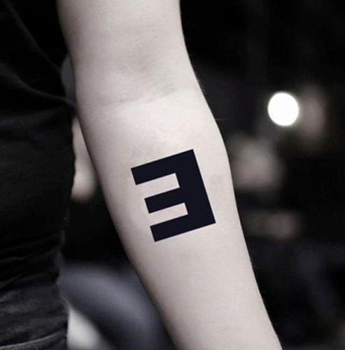 16 Unique E Letter Tattoo Designs With Images | I Fashion Styles