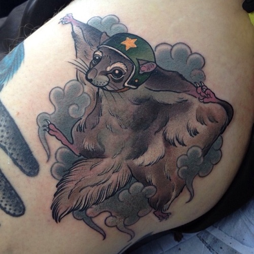 9 Cute Squirrel Tattoo Designs, Ideas And Meanings