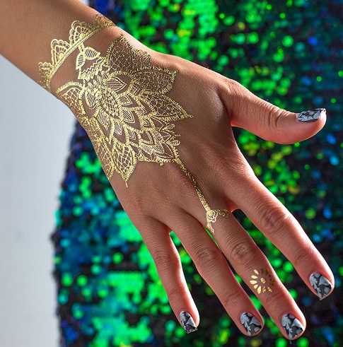 9 Best Alluring Golden Tattoo Designs | I Fashion Styles