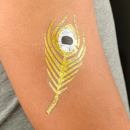 9 Best Alluring Golden Tattoo Designs | I Fashion Styles