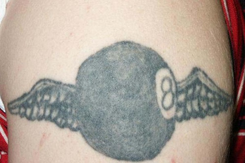 9 Stylish and Amazing Eight Ball Tattoo Designs