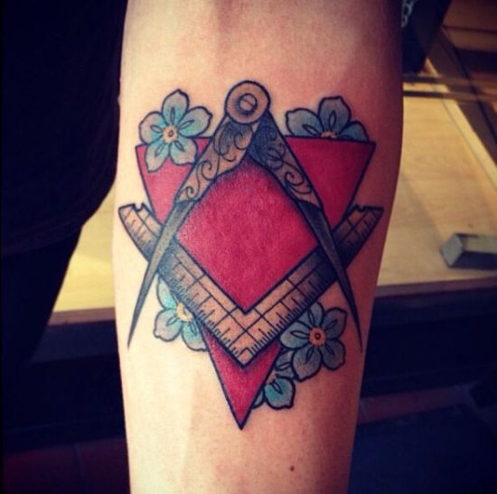 Top 9 Masonic Tattoo Designs and Ideas | I Fashion Styles