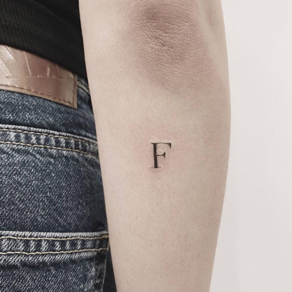 23 Awesome F Letter Tattoo Designs with Images | I Fashion Styles