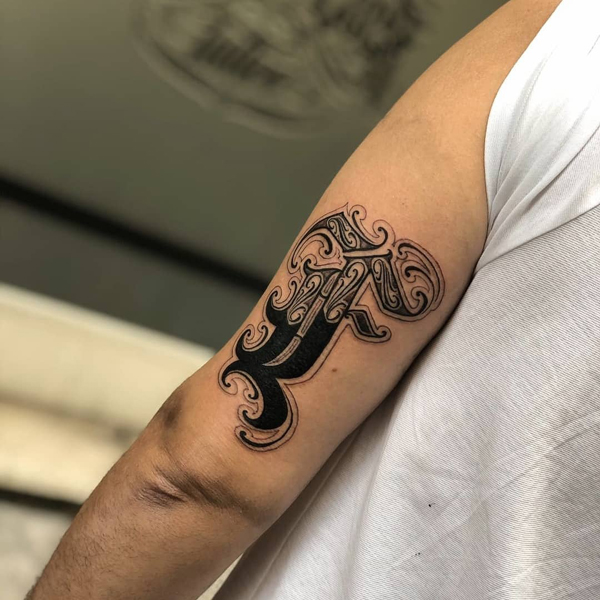 23 Awesome F Letter Tattoo Designs with Images | I Fashion Styles