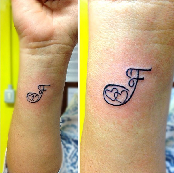 23 Awesome F Letter Tattoo Designs with Images | I Fashion Styles