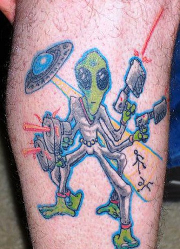 15+ Best Alien Tattoo Designs and Ideas | I Fashion Styles