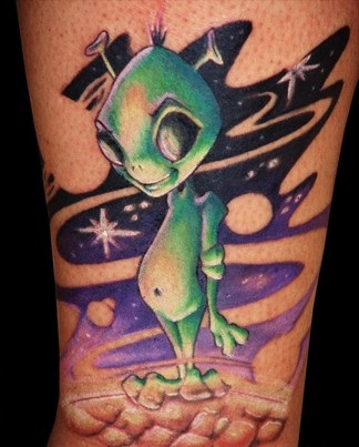 15+ Best Alien Tattoo Designs and Ideas | I Fashion Styles