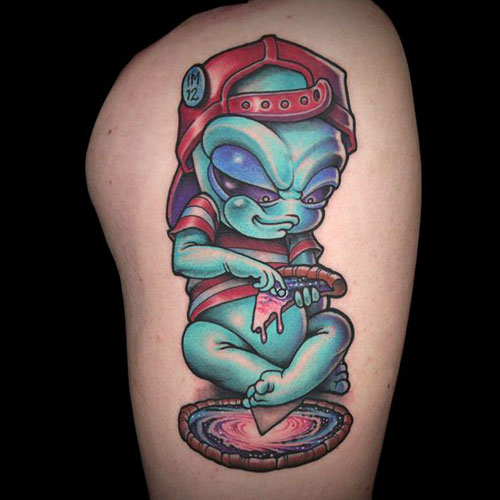 15+ Best Alien Tattoo Designs and Ideas | I Fashion Styles
