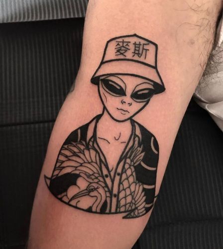 15+ Best Alien Tattoo Designs and Ideas | I Fashion Styles