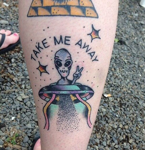 15+ Best Alien Tattoo Designs and Ideas | I Fashion Styles