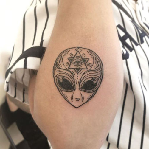 15+ Best Alien Tattoo Designs and Ideas | I Fashion Styles