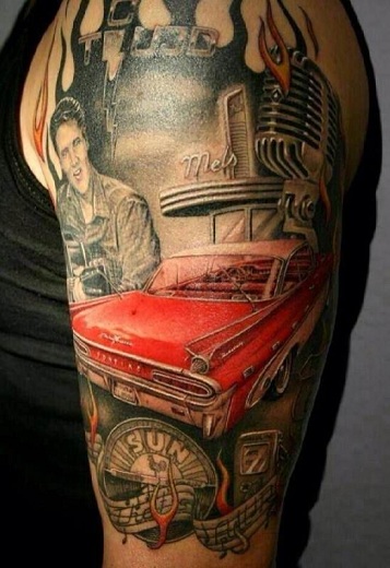 15 Mind-Blowing Car Tattoo Designs for Racing Fanatics