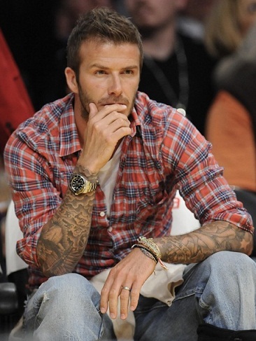 15 Stylish David Beckham Tattoo Designs | I Fashion Styles