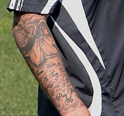 15 Stylish David Beckham Tattoo Designs | I Fashion Styles