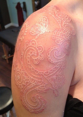 Top 9 Phenomenal White Tattoo Designs | I Fashion Styles