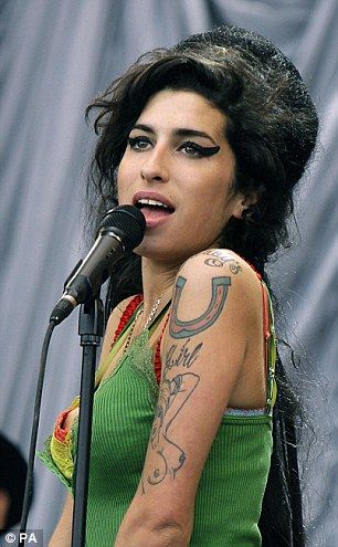 15+ Beautiful Amy Winehouse Tattoo Designs and Ideas