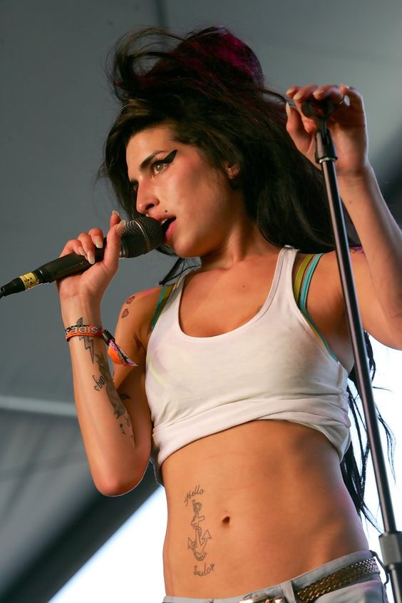 15+ Beautiful Amy Winehouse Tattoo Designs and Ideas