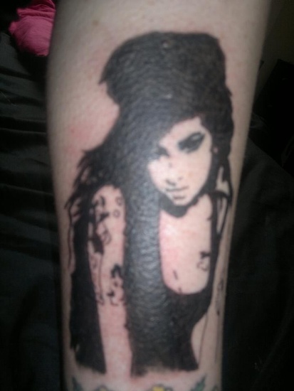 15+ Beautiful Amy Winehouse Tattoo Designs and Ideas