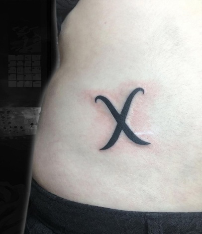 Top 19 X Letter Tattoo Designs With Images | I Fashion Styles