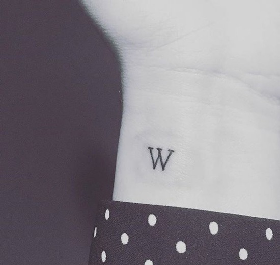 16 Beautiful W Letter Tattoo Designs 2023 | I Fashion Styles