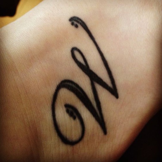 16 Beautiful W Letter Tattoo Designs 2023 | I Fashion Styles