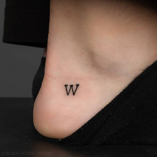 16 Beautiful W Letter Tattoo Designs 2023 | I Fashion Styles