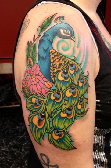 15 Best Peacock Tattoo Designs And Meanings | I Fashion Styles