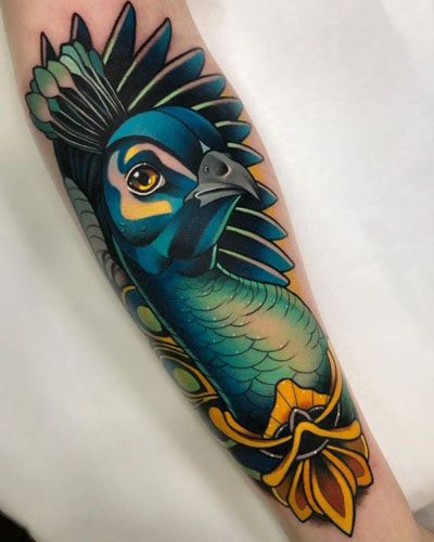 15 Best Peacock Tattoo Designs And Meanings | I Fashion Styles