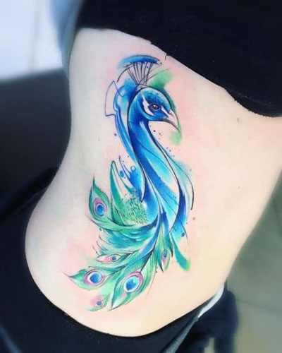 15 Best Peacock Tattoo Designs And Meanings | I Fashion Styles