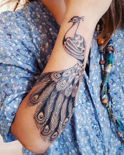 15 Best Peacock Tattoo Designs And Meanings | I Fashion Styles