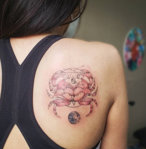 16 Unique Cancer Zodiac Sign Tattoo Designs | I Fashion Styles