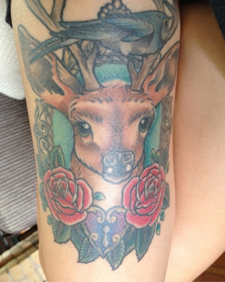9 Best Deer Tattoo Designs And Pictures | I Fashion Styles