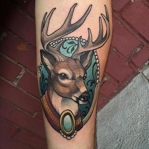 9 Best Deer Tattoo Designs And Pictures | I Fashion Styles
