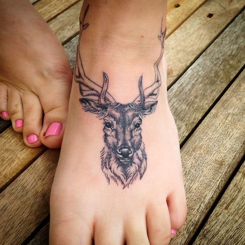 9 Best Deer Tattoo Designs And Pictures | I Fashion Styles