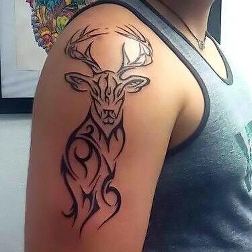 9 Best Deer Tattoo Designs And Pictures | I Fashion Styles