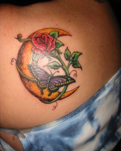 25+ Meaningful Half and Full Moon Tattoo Designs 2022