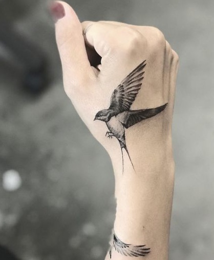 Top 15 Cute Sparrow Tattoos Meaning and Designs