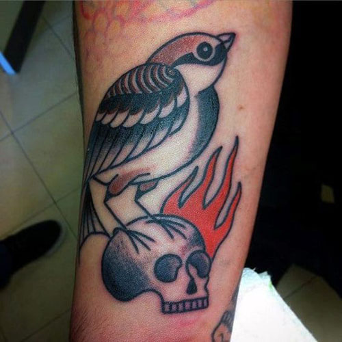 Top 15 Cute Sparrow Tattoos Meaning and Designs