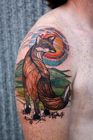 10 Clever Fox Tattoo Designs for Men and Women
