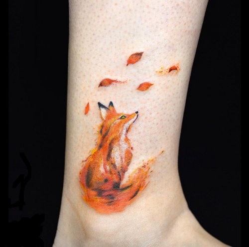 10 Clever Fox Tattoo Designs for Men and Women
