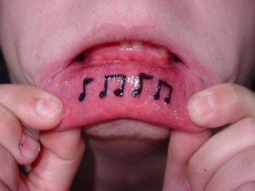 10+ Most Awesome Mouth Tattoo Designs with Images
